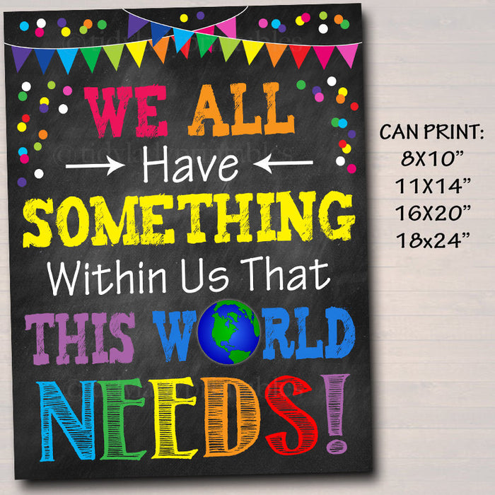 School Motivational Poster | TidyLady Printables