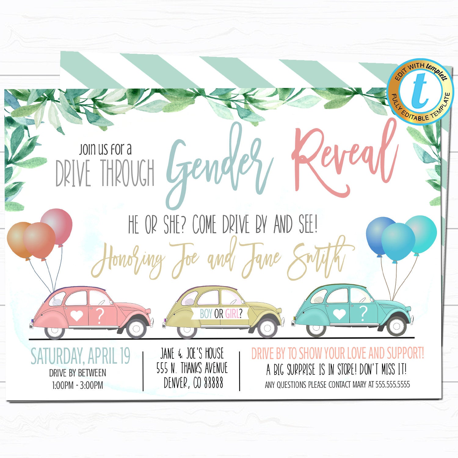 Featured image of post Drive By Baby Shower Evite Baby shower evites or email invitations are basically synonymous with ease and we completely get the appeal