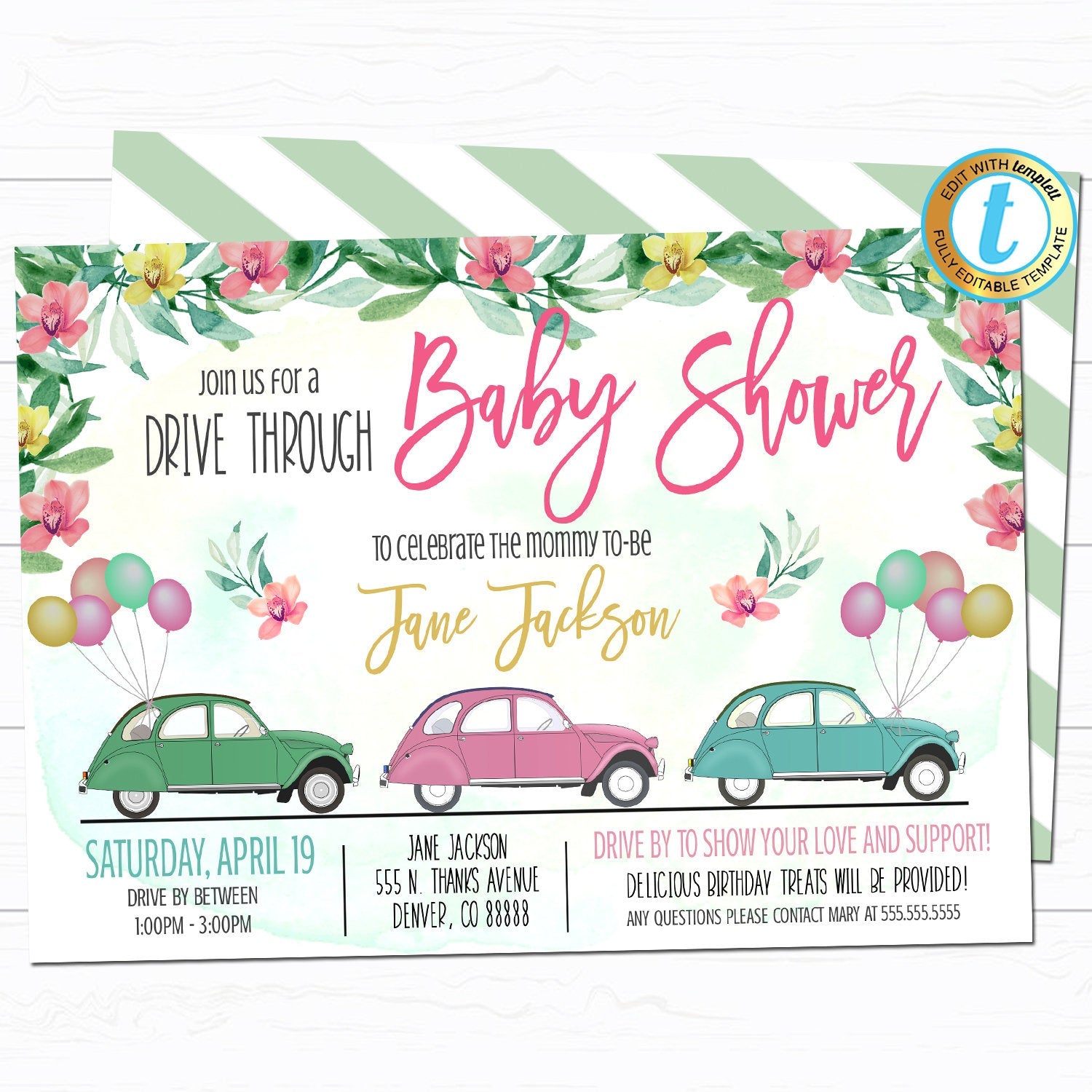 baby shower invitation text