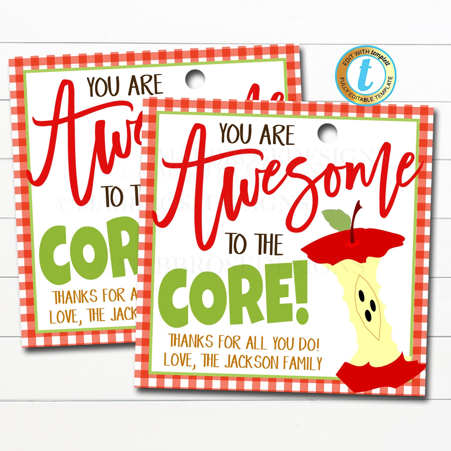 teacher-gift-tags-apple-you-are-awesome-to-the-core-teacher