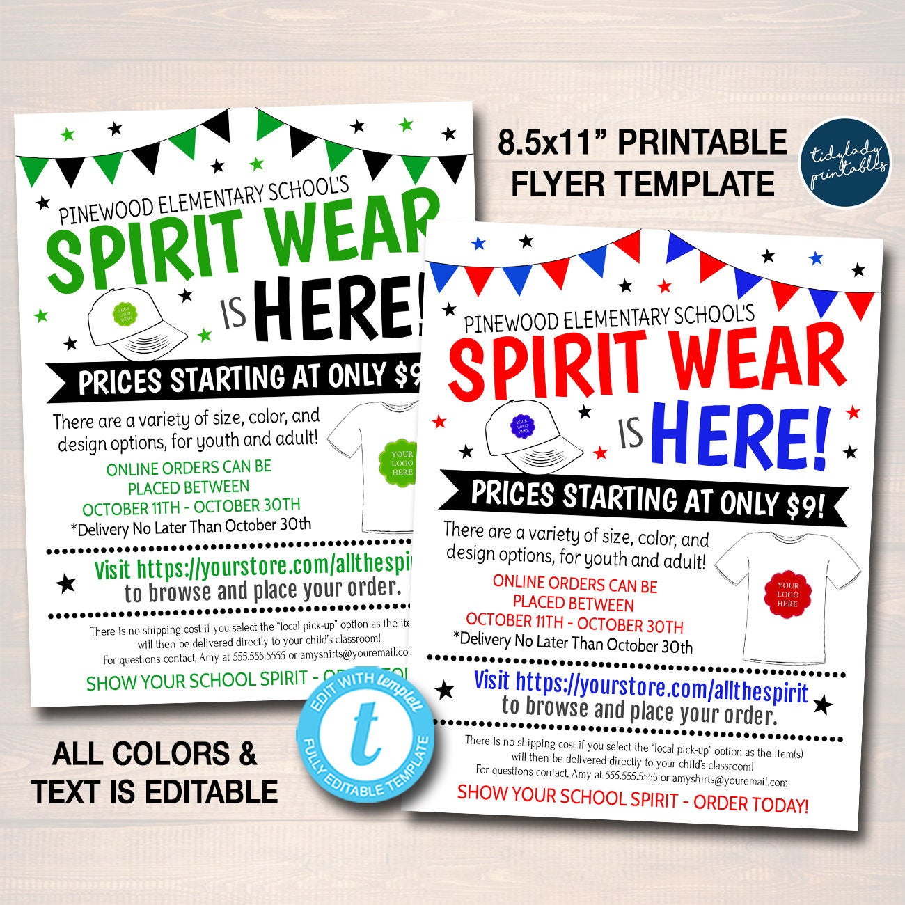 T-shirt print Flyer Template