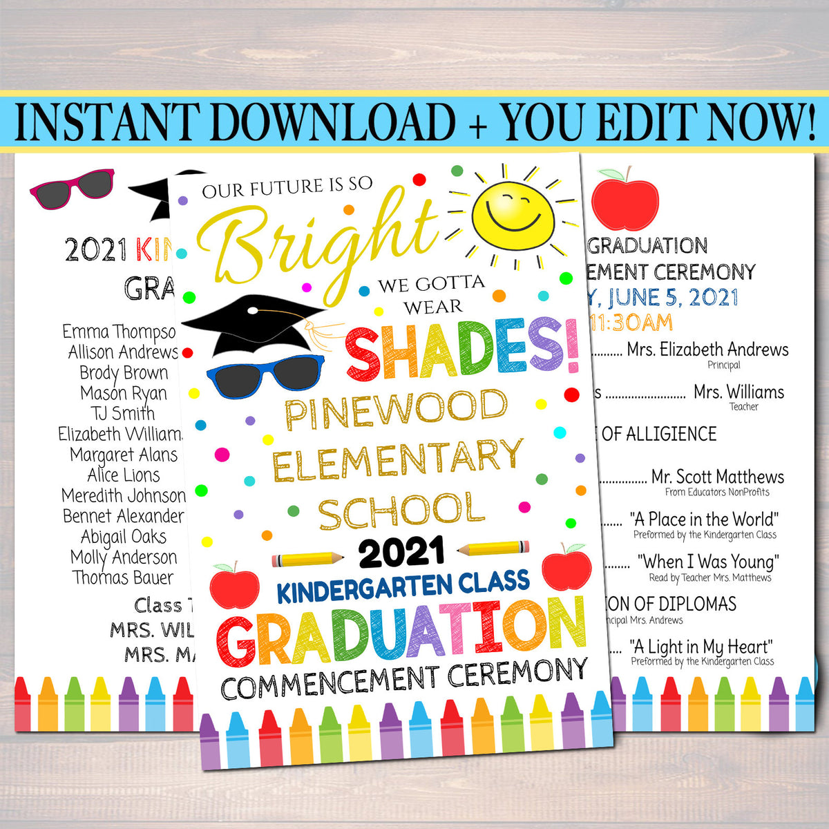 free-editable-kindergarten-graduation-program-template-printable-form