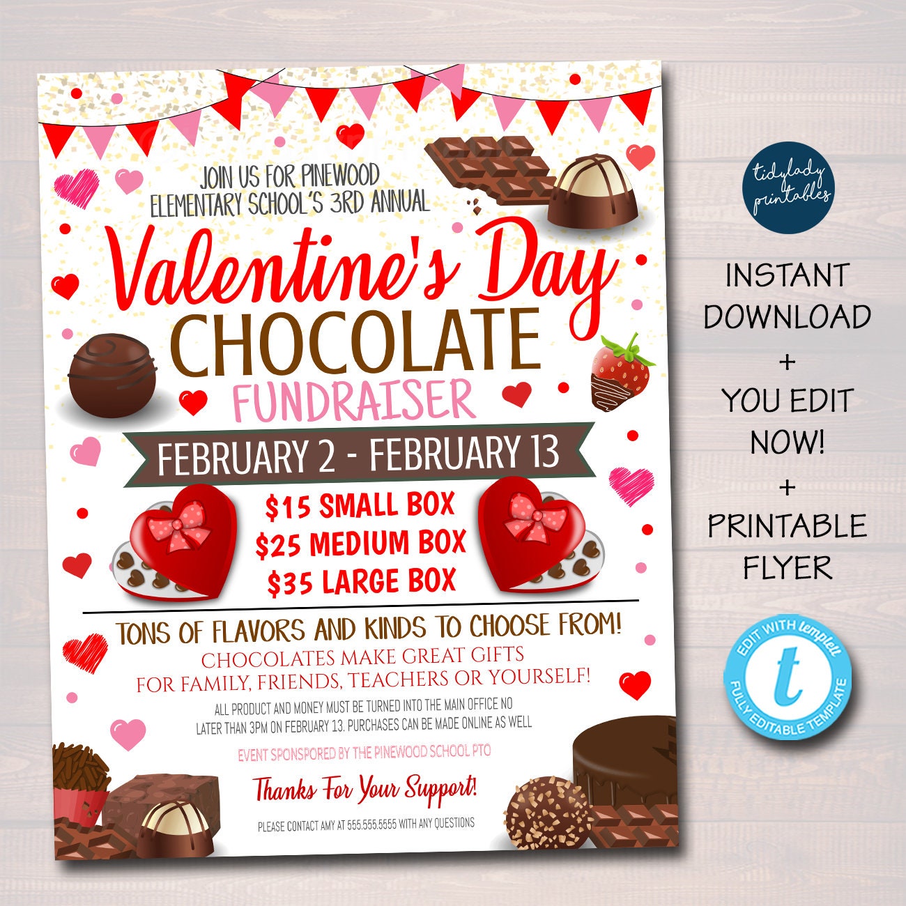 Create Valentine's Day Flyers In Minutes!