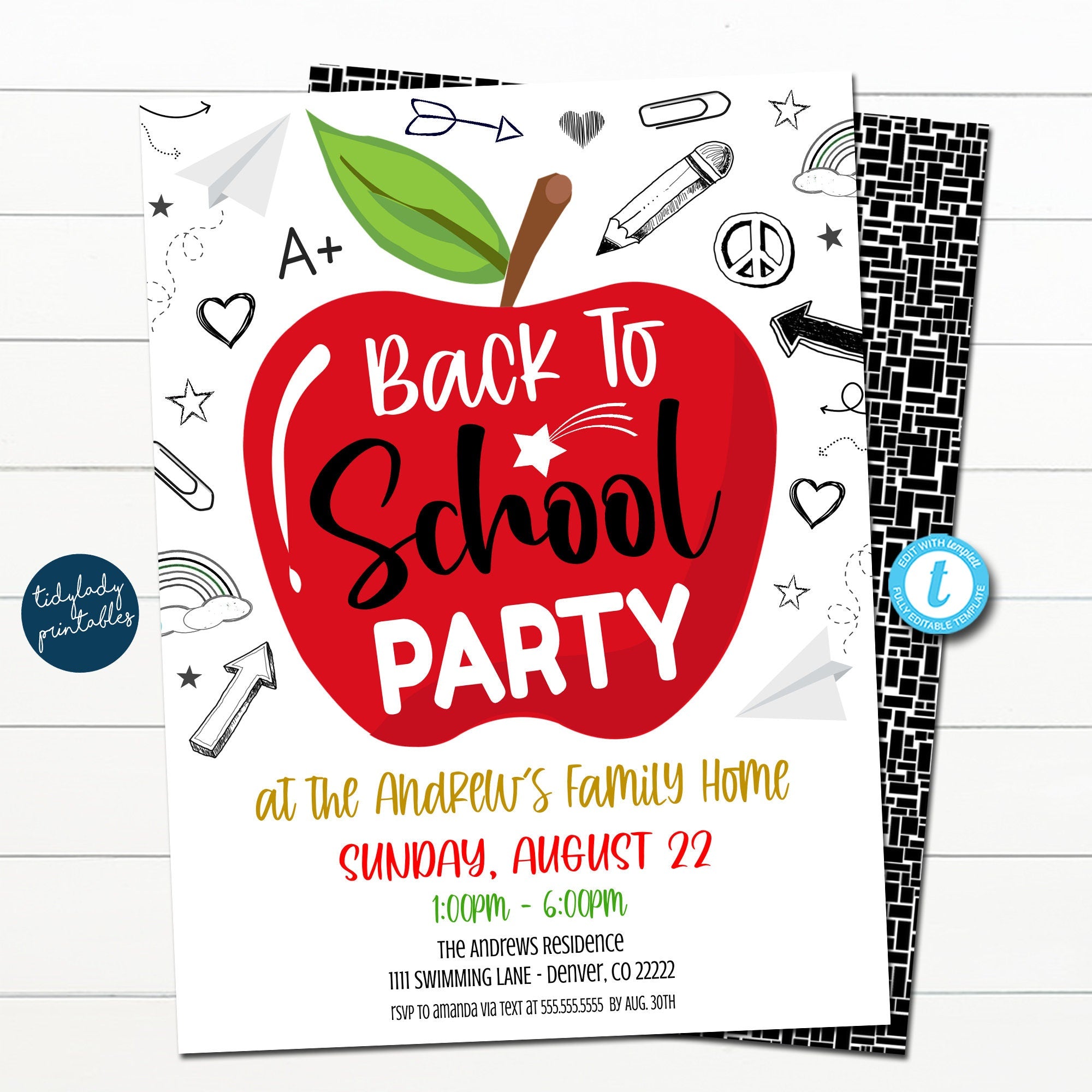 Back 2 School Party