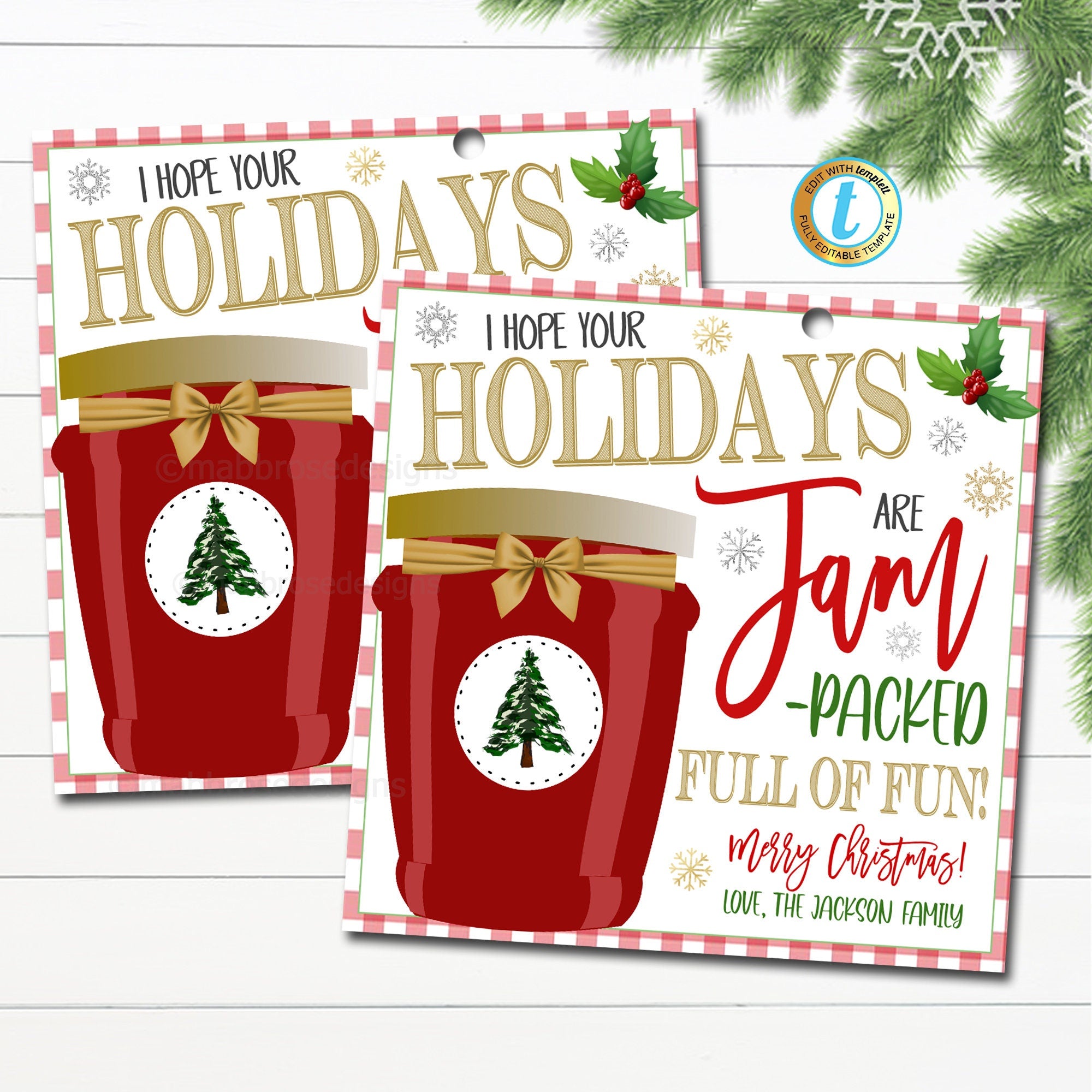 Funny Christmas Gift Tags, Gift Tags, Christmas Gift Labels