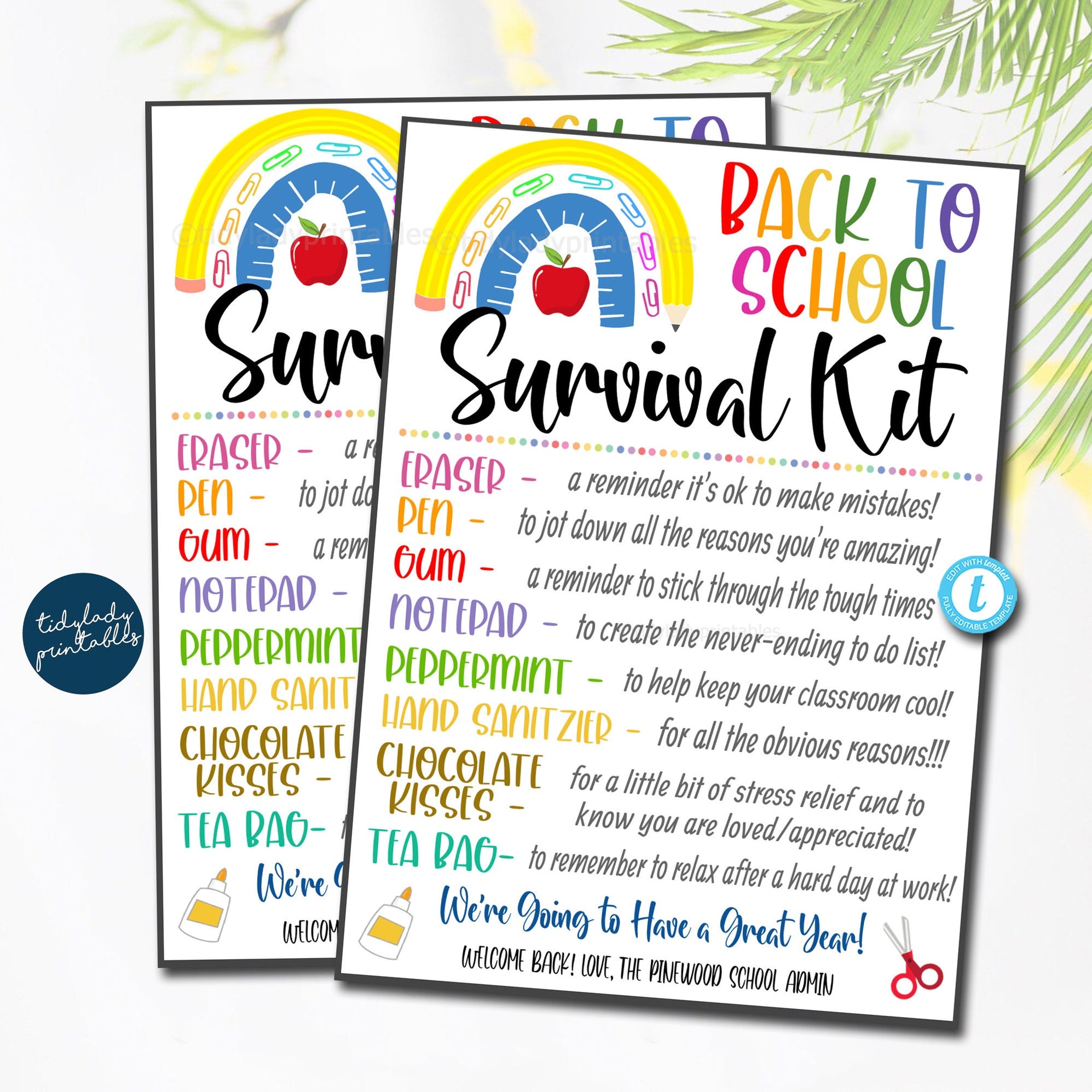 ask assignment survival kit