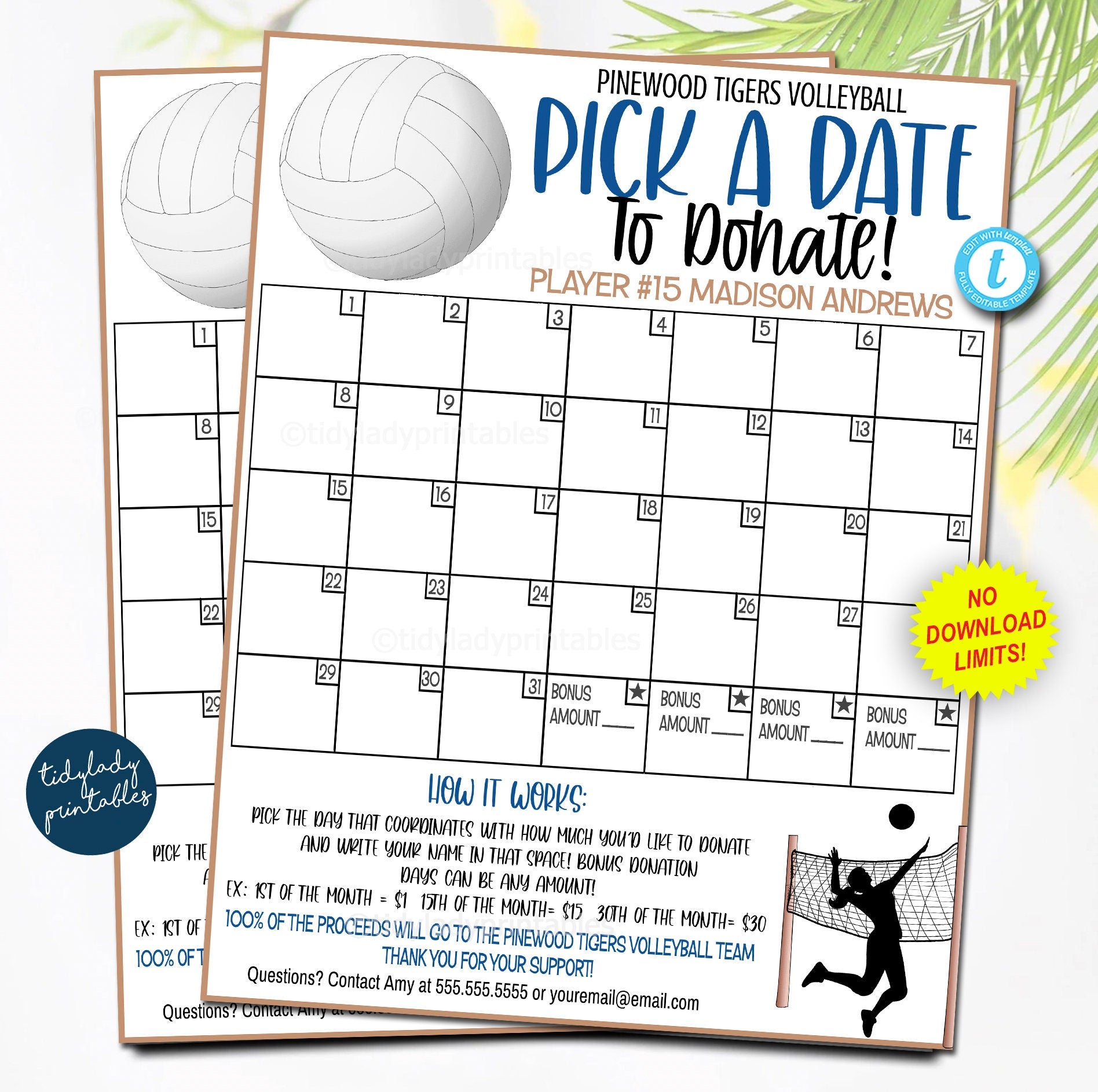 Calendar Fundraiser Template ubicaciondepersonas cdmx gob mx