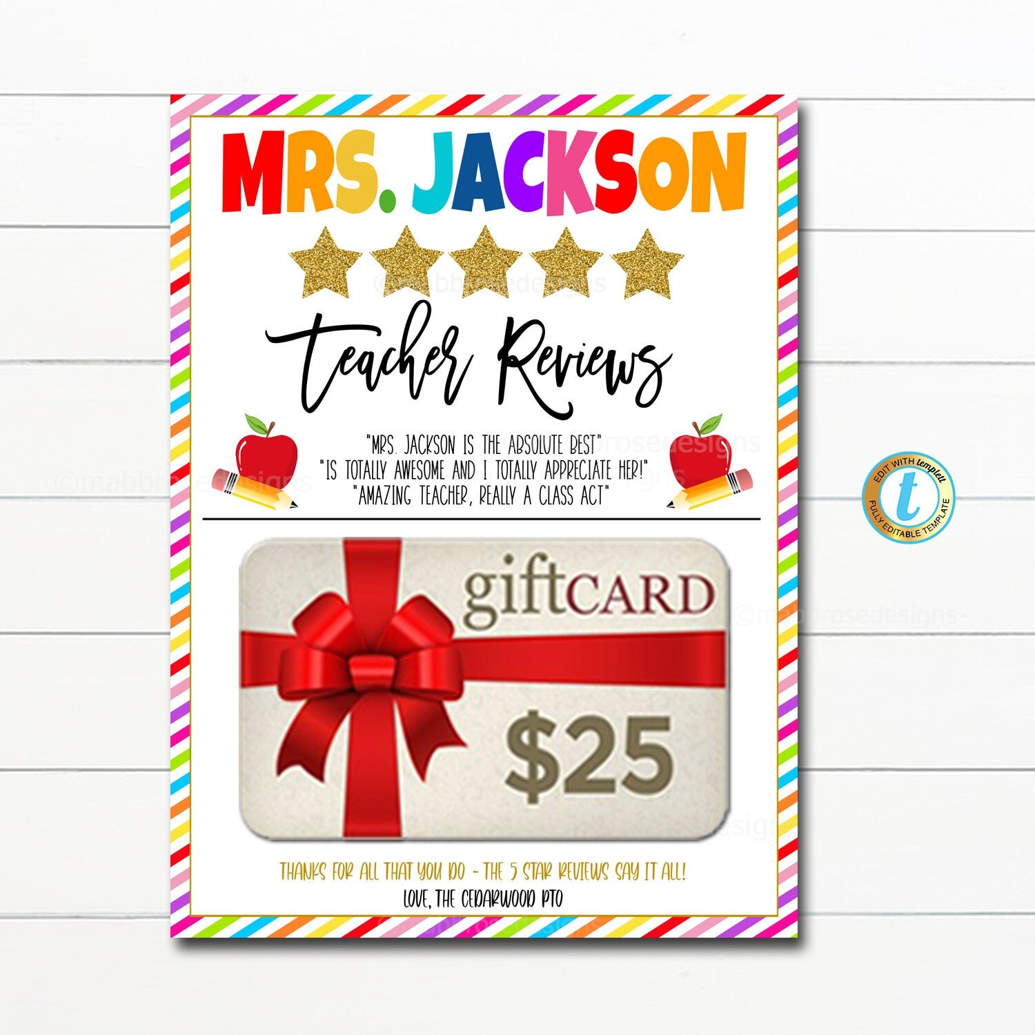 How to Buy a TPT Gift Card (and make it look great!) - Mrs. ReaderPants