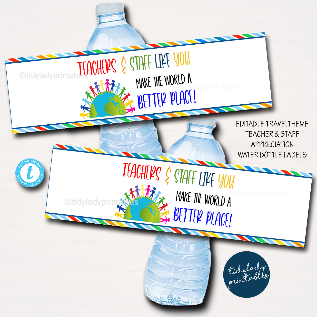 Soccer Water Bottle Labels. Sports Party Labels. Printable 