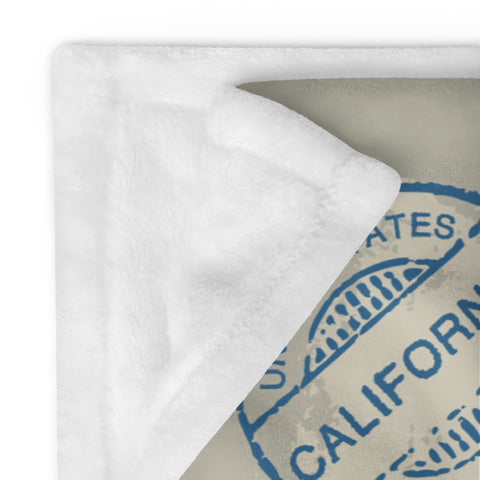 US California Personalized Blanket