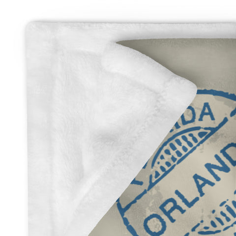 US Florida Orlando Personalized Blanket