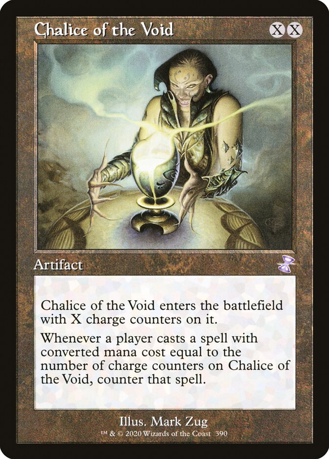 Chalice of the Void (Retro Frame) - (Foil): Time Spiral Remastered
