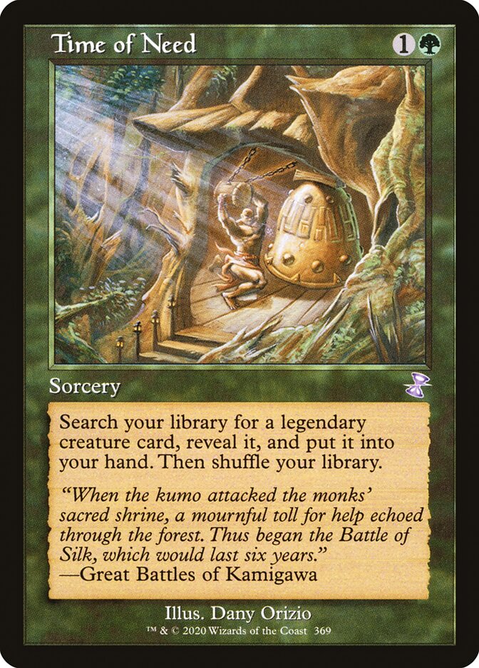 Time of Need (Retro Frame) - (Foil): Time Spiral Remastered