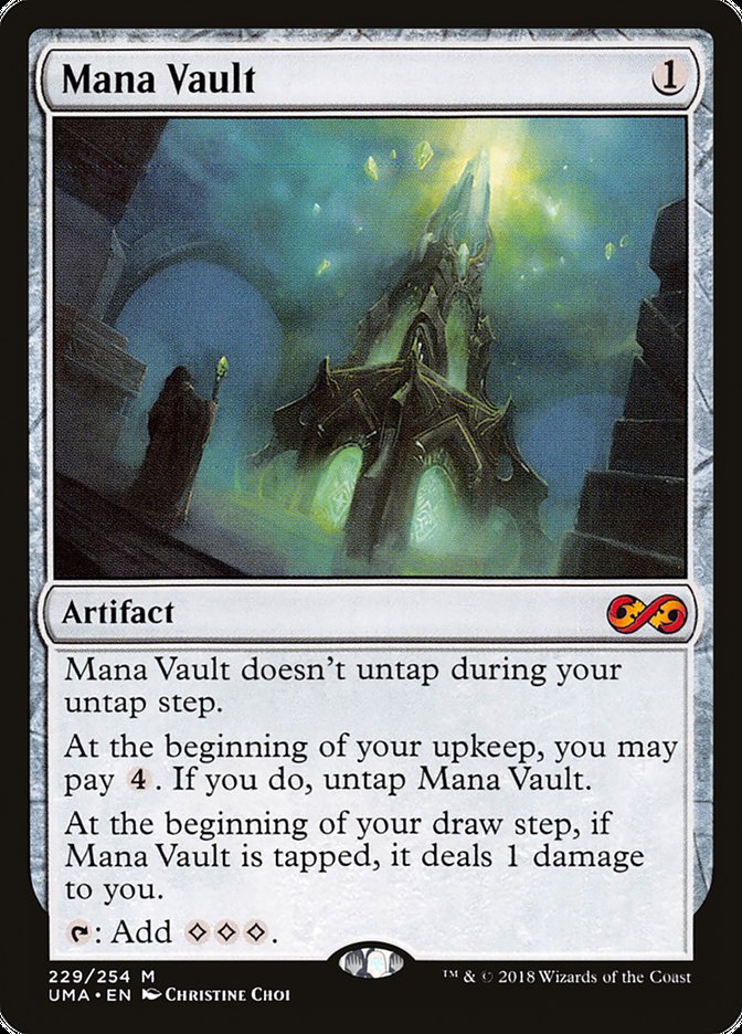 Mana Vault - (Foil): Ultimate Masters