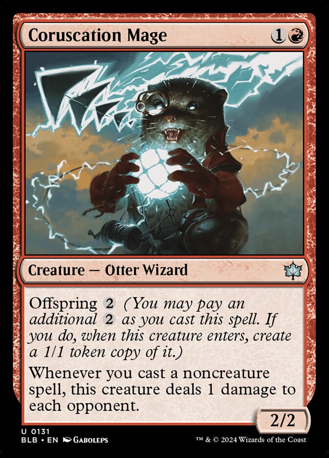 Coruscation Mage: Bloomburrow