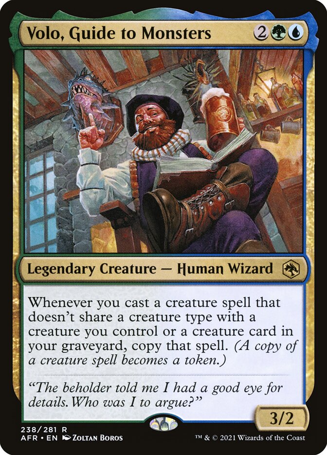 Volo, Guide to Monsters - (Foil): Adventures in the Forgotten Realms