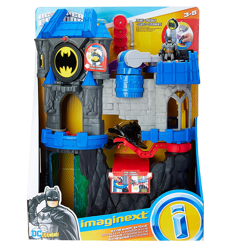 Fisher-Price Imaginext DC Super Friends Wayne Manor Batcave – Toys Onestar