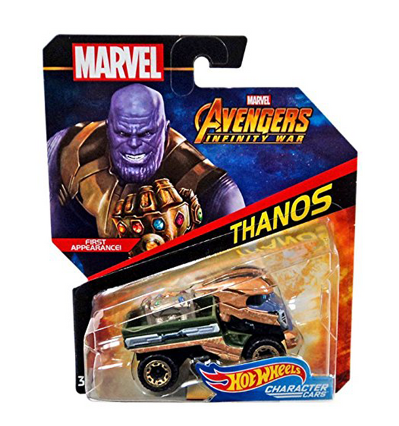 thanos hot wheels car