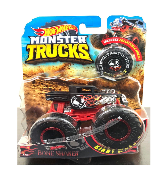 HOT Wheels Monster Trucks- Stone Cold Steve Austin Bone Shaker # 2/10 –  Toys Onestar