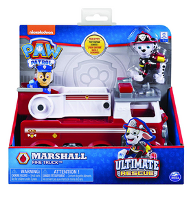 paw patrol ultimate rescue marshall fire truck