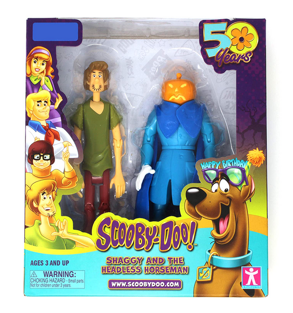 Scooby Doo Shaggy & The Headless Horseman Action Figures 50th ...