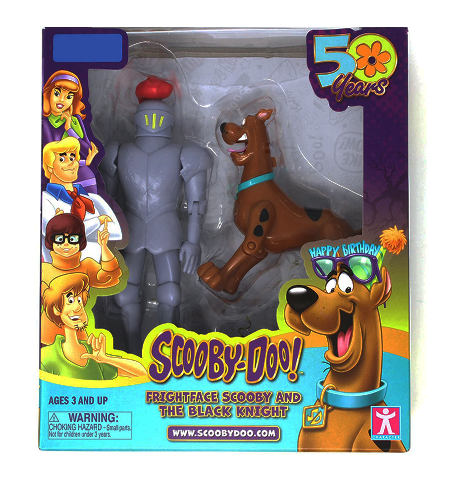 Scooby-Doo! 50 Years- Frightface Scooby and The Black Knight Action Fi ...