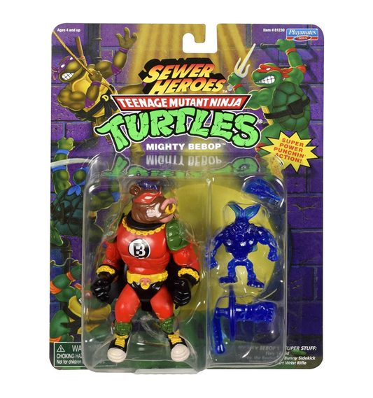 Teenage Mutant Ninja Turtles Mutant Mayhem Bebop Action Figure (Jacked –  Toys Onestar