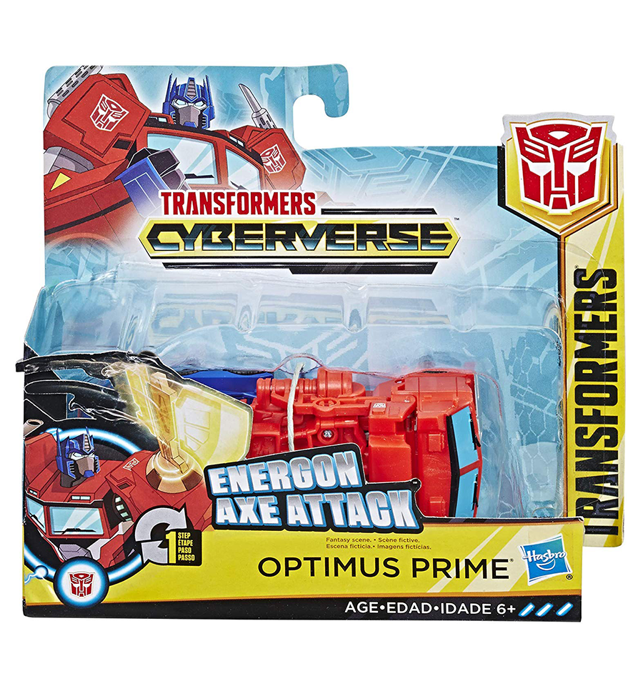 transformers cyberverse optimus prime toy