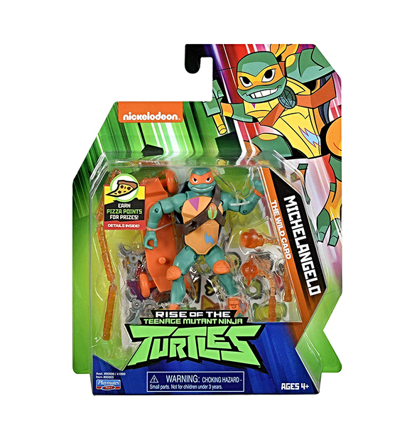 Rise of the Teenage Mutant Ninja Turtles Michelangelo Action Figure ... - Tut3 Jpg 580x