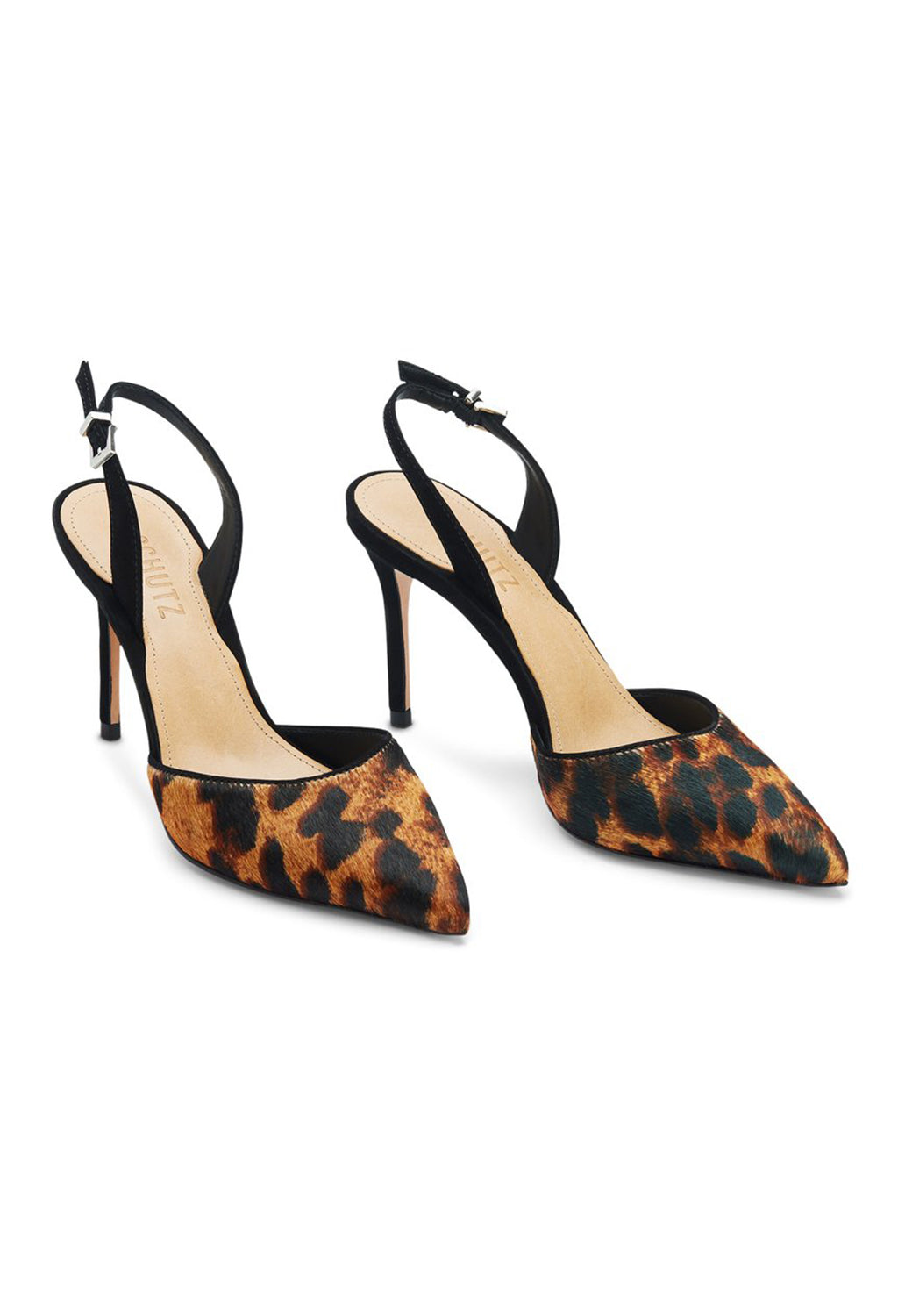 leopard slingback