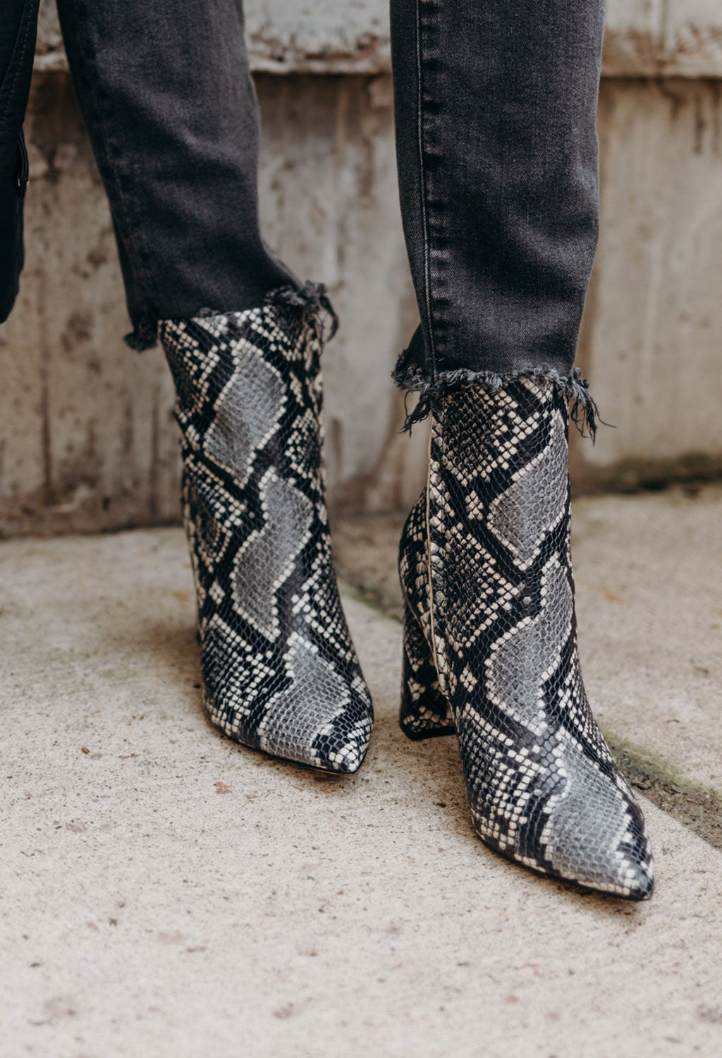 marc fisher snake booties