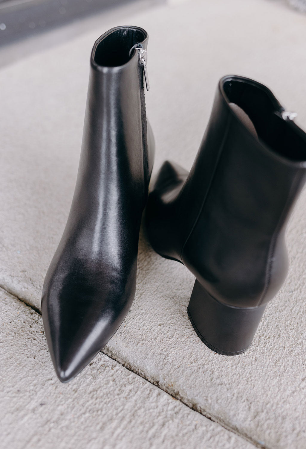 marc fisher leather booties