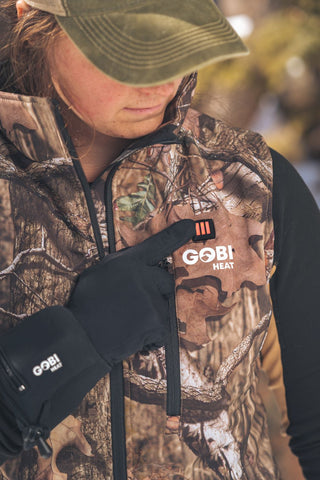 Hunter in Gobi Heat Heated Camo Vest