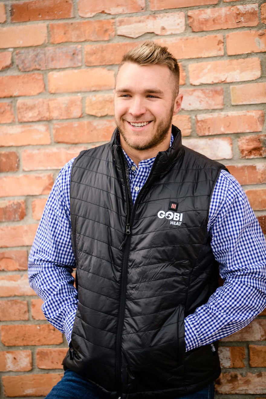 Gobi Heat Mens Heated Vest Perfect Gift for the Man in Your Life