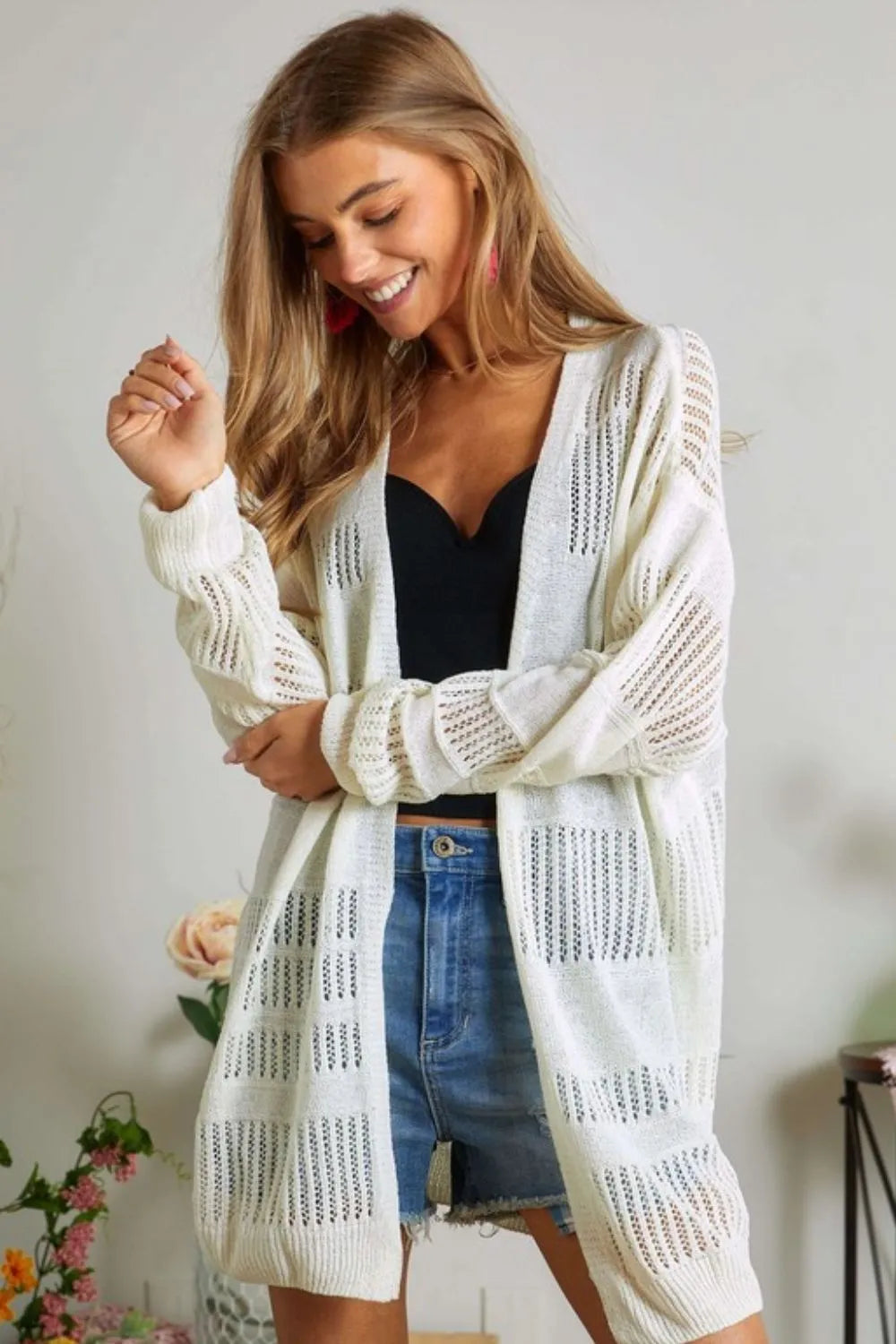 ADORA Lightweight Sweater Knit Cardigan