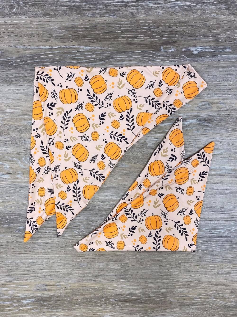 Finally Pumpkin Season Dog Bandana