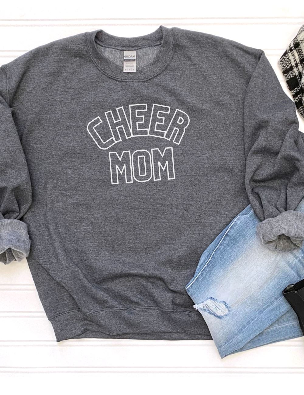 Cheer Mom Unisex Heavy Blend™ Crewneck Sweatshirt - Many Colors