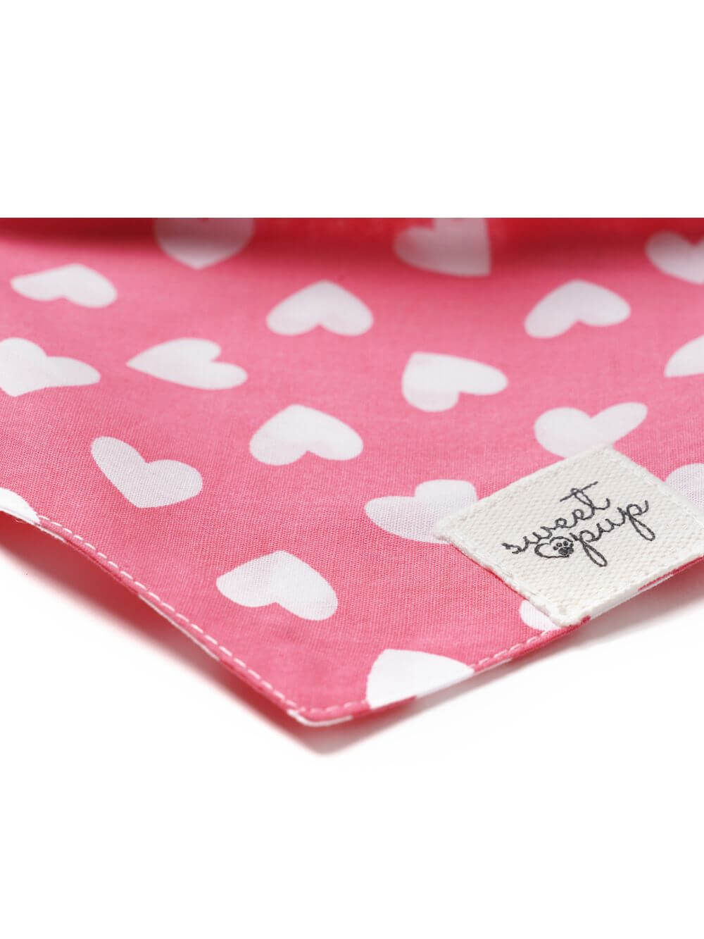 Dog Bandana - Whole Lotta Love Hot Pink Heart