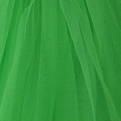 Lime Green Tutu Skirt - Kids Size 3-Layer Tulle Basic Ballet Dance Costume Tutus for Girls