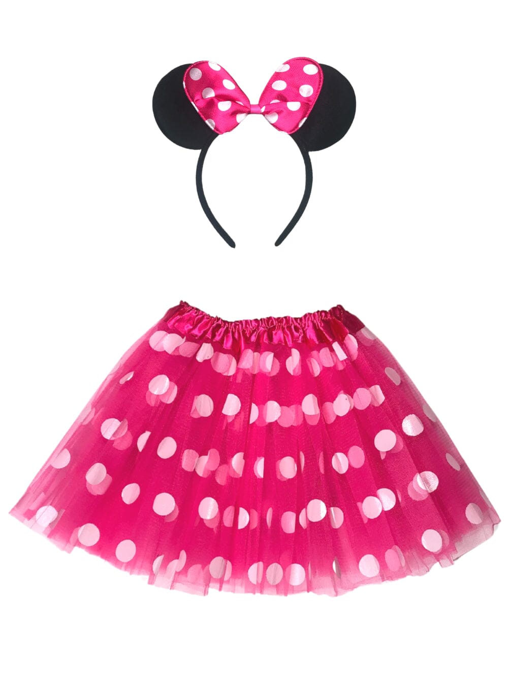 Minnie Mouse Tutu Skirt Set | Adult or Plus Size Costume - Sydney So Sweet