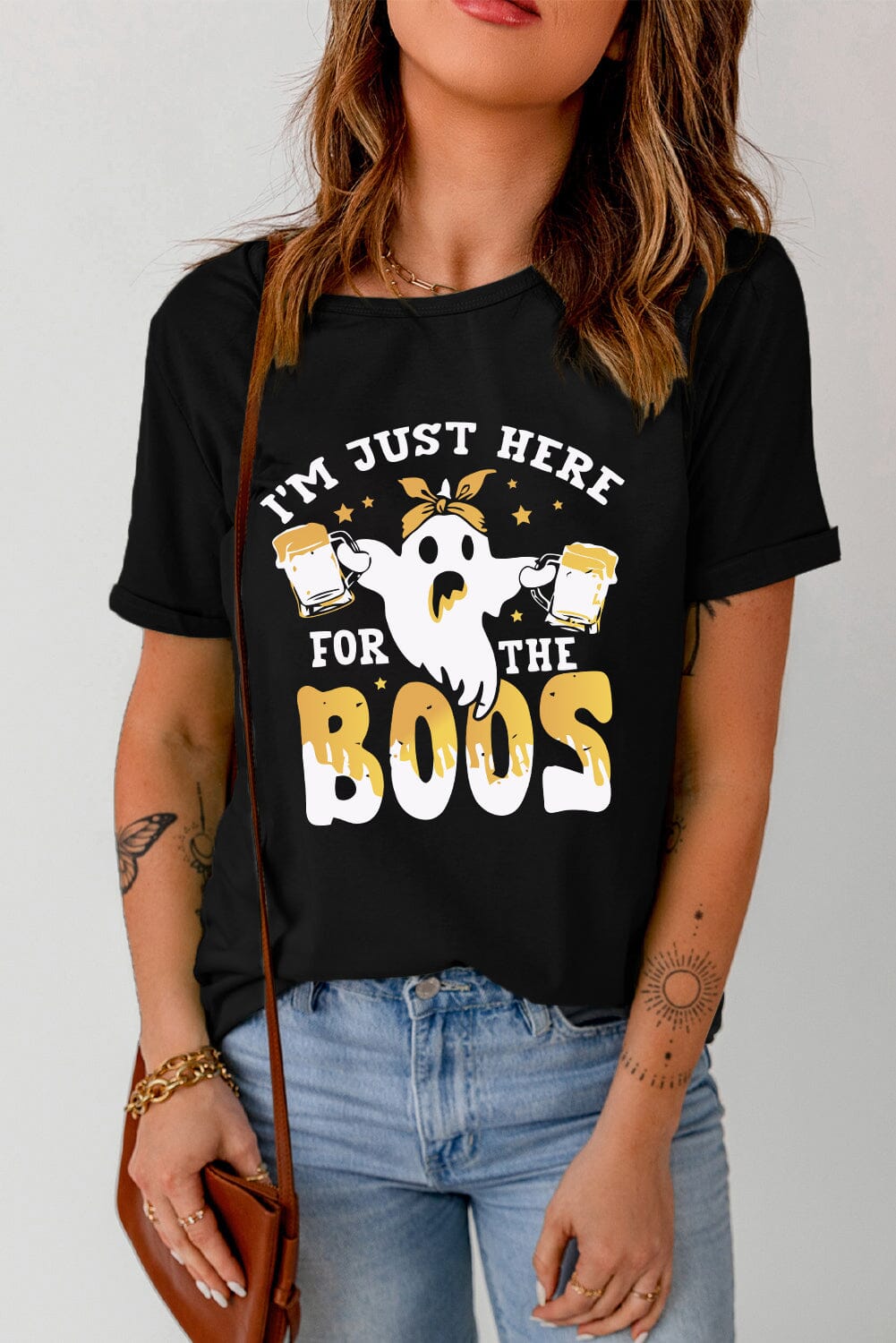 Just Here for the Boos Graphic T-Shirt