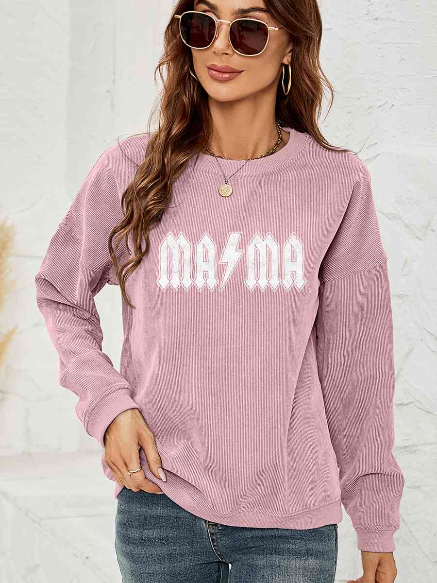 BELIEVE Graphic Tunic Sweatshirt