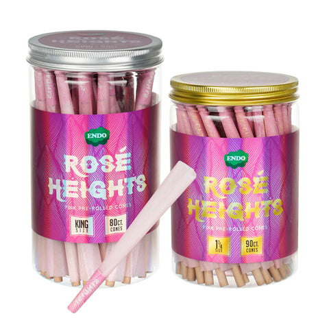 Endo Rose Heights Pre-rolled Cones in Jars