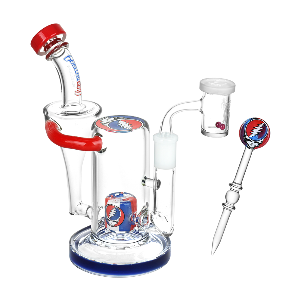 Grateful Dead x Pulsar Honest Tune Recycler Dab Rig Set