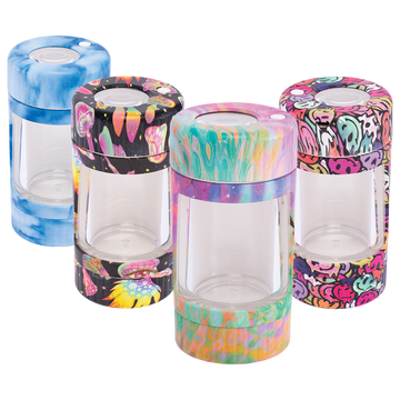High5 Stash & Grind LED Storage Jar