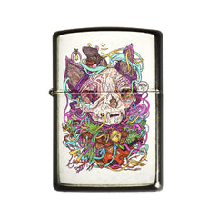 Pulsar Zippo lighter with MrOw design from Courtney Hannen