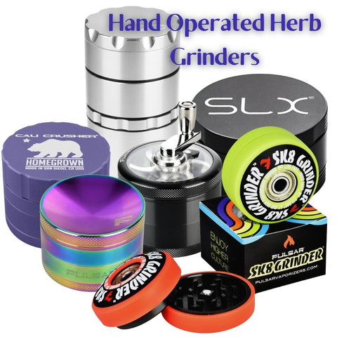 Hand Operated Manual Herb Grinders: Group Photo