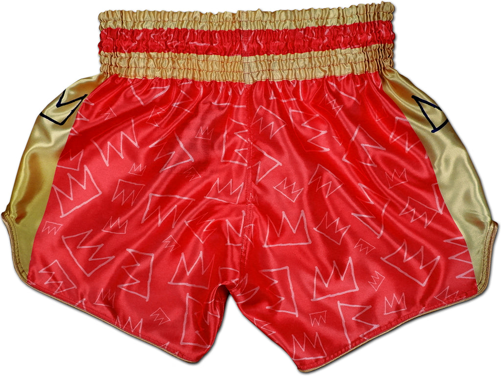 Muay Thai King ★ Thaiboxing Shorts (royal red) – Muay Thai Shop