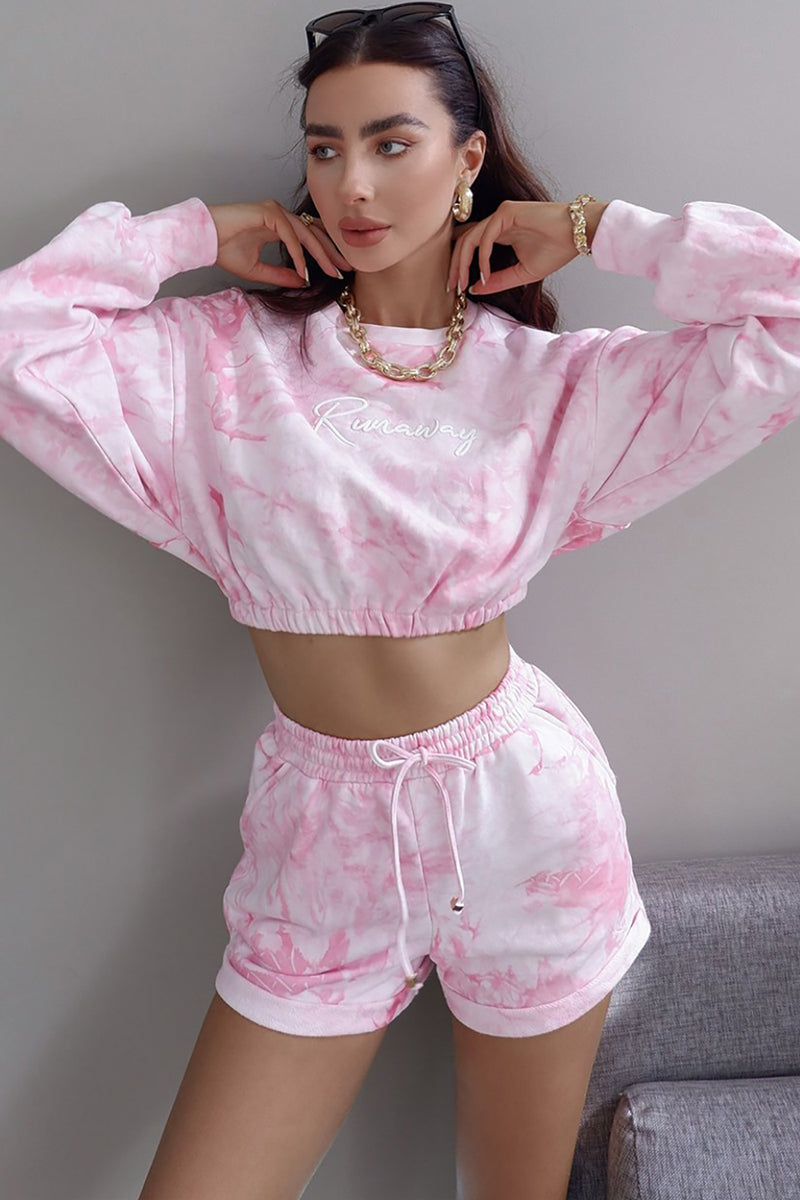 DENISE TOP - PINK TIE DYE I Two Sisters Instyle