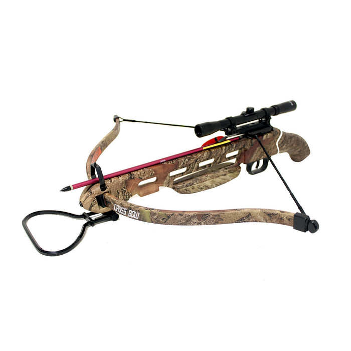 150 lb black hunting crossbow archery bow